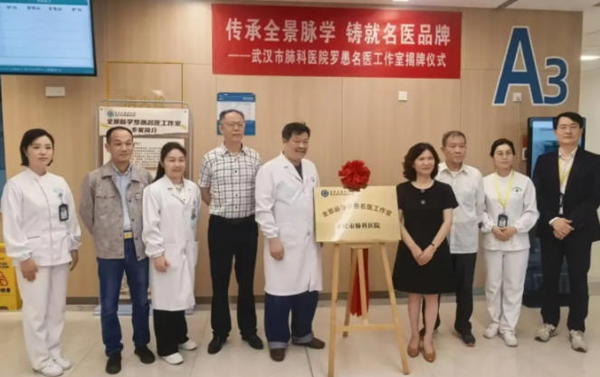 推进中西医结合，武汉市肺科医院成立罗愚名医工作室